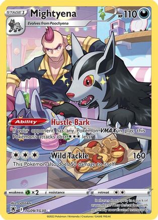 Mightyena (TG09/TG30) - SWSH10 Astral Radiance Trainer Gallery Holofoil