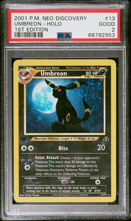 PSA Card Front