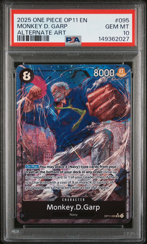 PSA Card Front