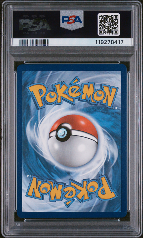 PSA Card Back