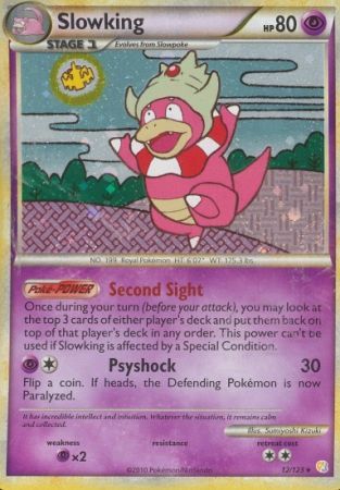 Slowking (12/123) - HeartGold SoulSilver Holofoil