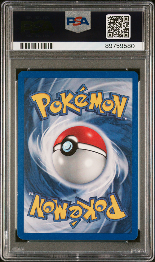 PSA Card Back