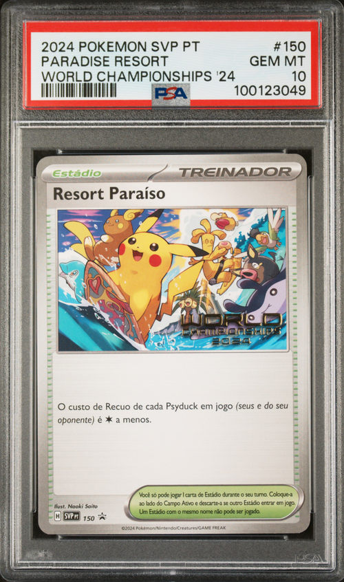 PSA Card Front