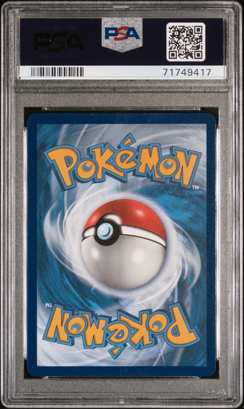 PSA Card Back