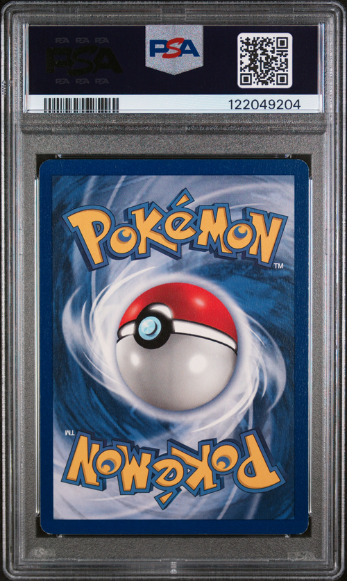 PSA Card Back