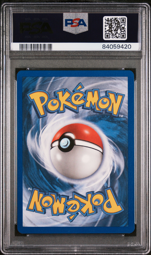 PSA Card Back