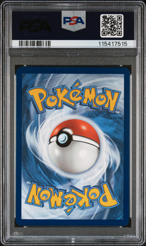 PSA Card Back