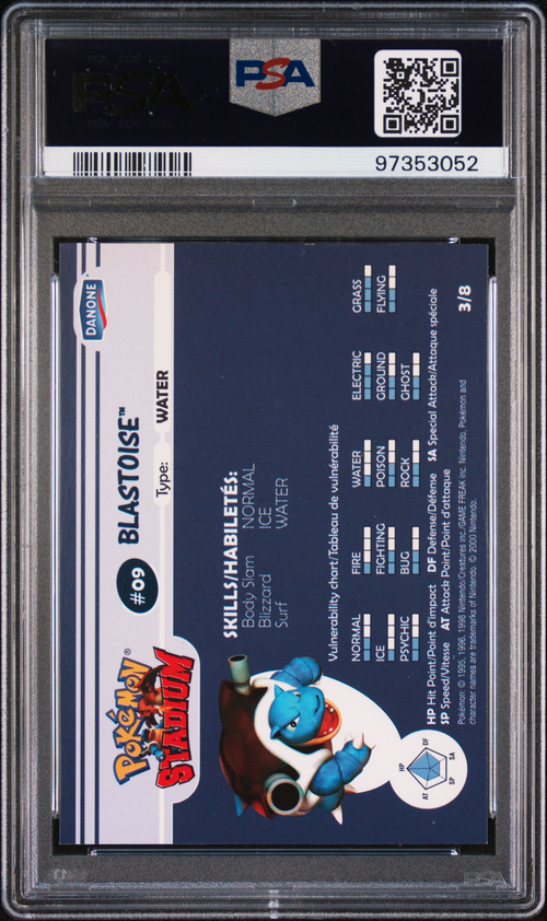 PSA Card Back