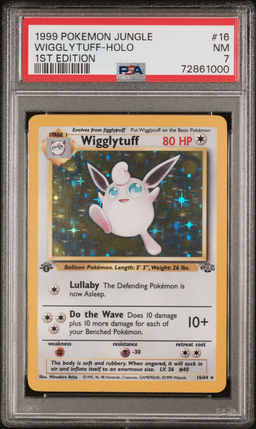 PSA Card Front