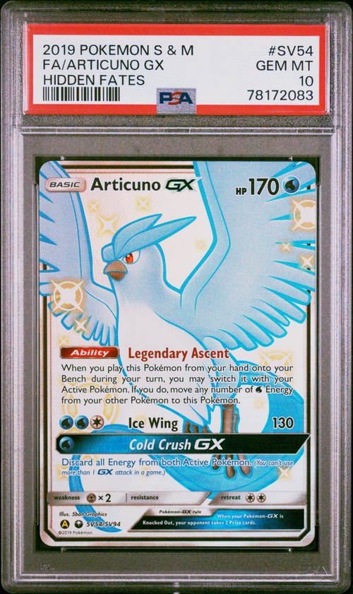 PSA Card Front