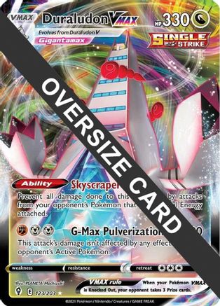 Duraludon VMAX (123/203) - Jumbo Cards Holofoil