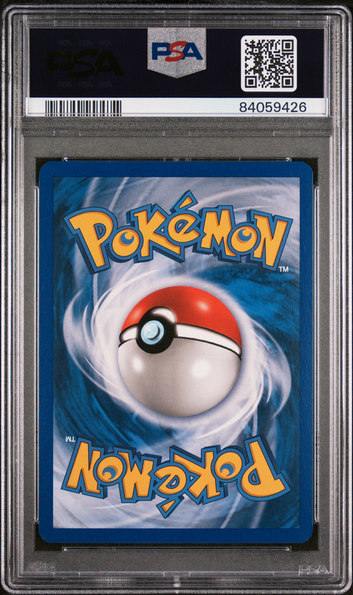 PSA Card Back
