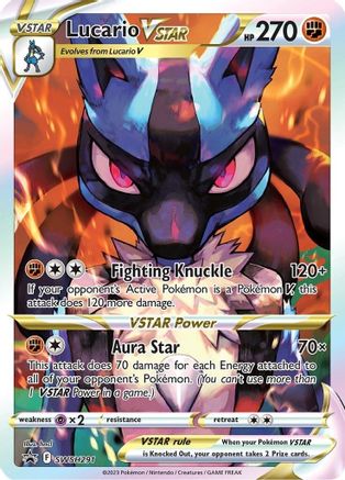 Lucario VSTAR (SWSH291/307) - SWSH Sword & Shield Promo Cards Holofoil