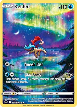 Keldeo (GG07/GG70) - Crown Zenith Galarian Gallery Holofoil