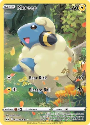 Mareep (GG34/GG70) - Crown Zenith Galarian Gallery Holofoil