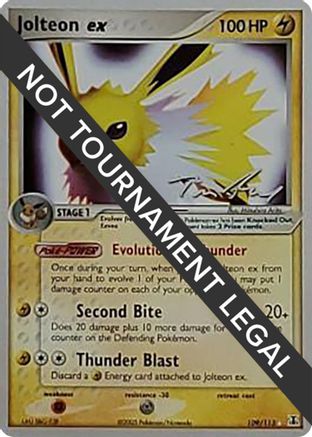 Jolteon ex 2007 (Tom Roos) (109) - World Championship Decks