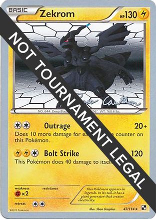 Zekrom 2011 (Ross Cawthon) (47) - World Championship Decks