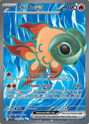 Chi-Yu ex (234/193) - SV02 Paldea Evolved Holofoil