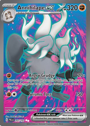 Annihilape ex (242/193) - SV02 Paldea Evolved Holofoil
