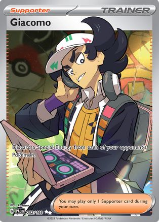 Giacomo (252/193) - SV02 Paldea Evolved Holofoil