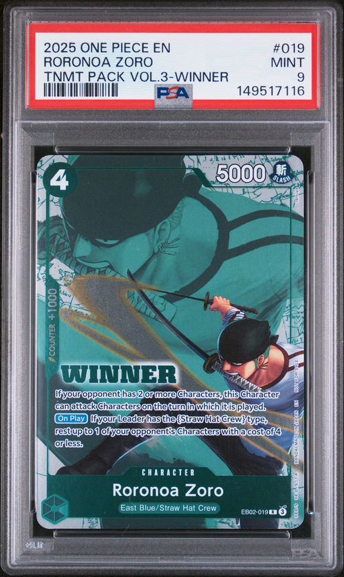 PSA Card Front