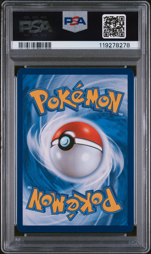 PSA Card Back