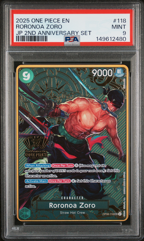 PSA Card Front