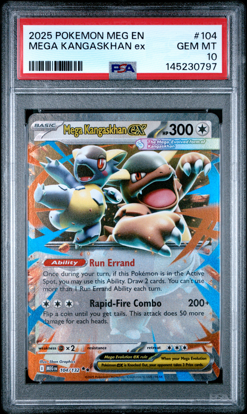 PSA 10 MEGA KANGASKHAN ex