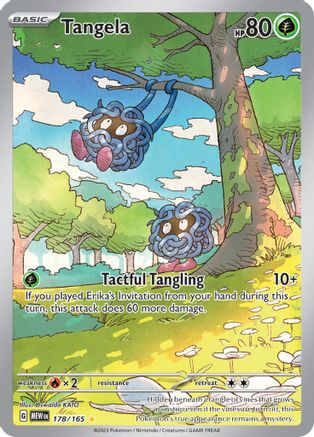 Tangela (178/165) - SV Scarlet & Violet 151 Holofoil