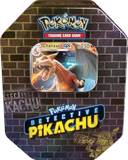 Detective Pikachu Charizard Tin