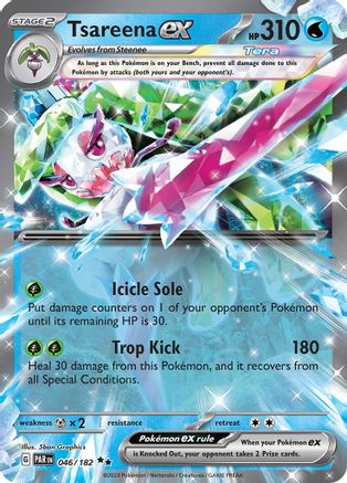 Tsareena ex (46/182) - SV04 Paradox Rift Holofoil
