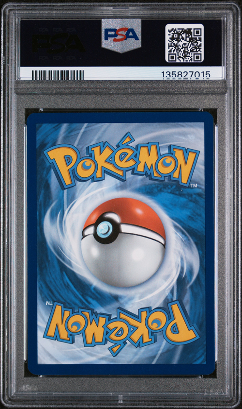 PSA Card Back