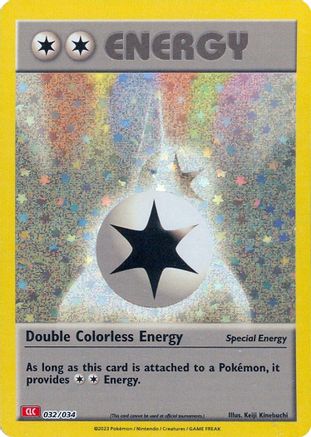 Double Colorless Energy (CLC) (32/034) - Trading Card Game Classic Holofoil