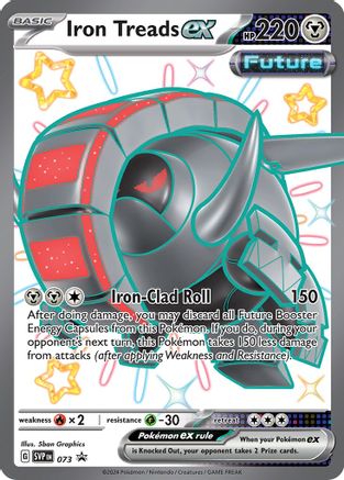 Iron Treads ex (73) - SV Scarlet & Violet Promo Cards Holofoil