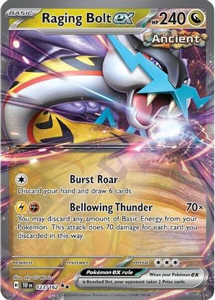 Raging Bolt ex (123/162) - SV05 Temporal Forces Holofoil