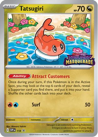 Tatsugiri (118) - SV Scarlet & Violet Promo Cards Holofoil