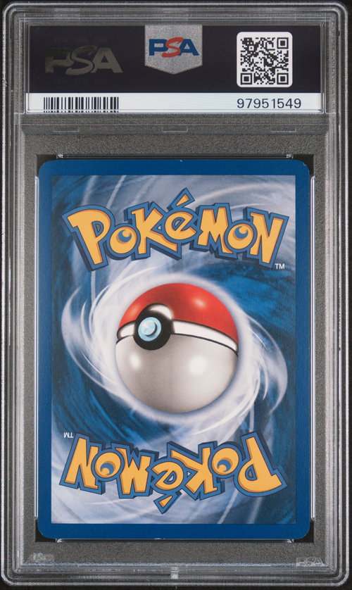 PSA Card Back