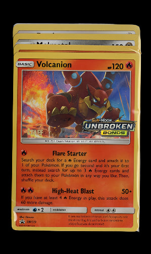 Volcanion sm179 (Unbroken Bonds STAFF) SEALED