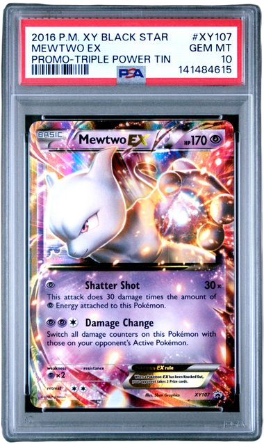 PSA 10 MEWTWO EX BLACK STAR PROMO