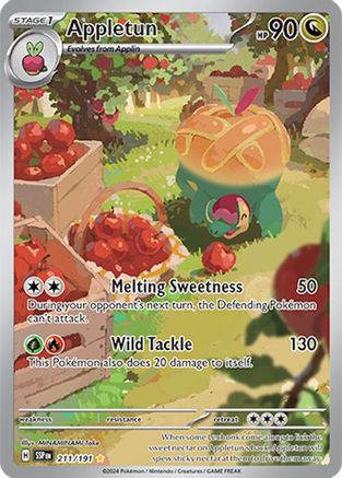 Appletun (211/191) - SV08 Surging Sparks Holofoil