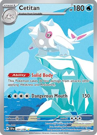 Cetitan (201/191) - SV08 Surging Sparks Holofoil