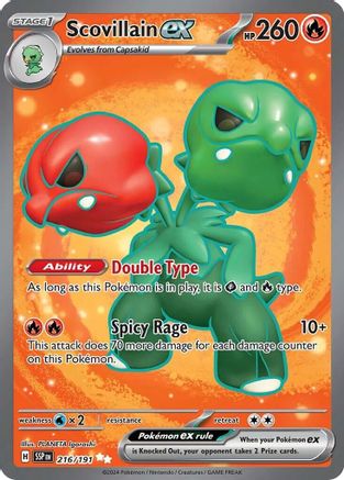 Scovillain ex (216/191) - SV08 Surging Sparks Holofoil