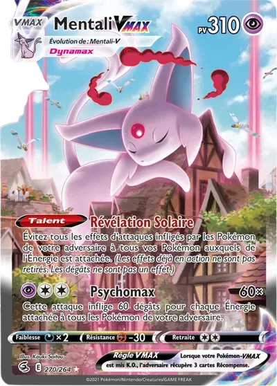 Mentali Vmax (270/264) Poing de Fusion FRENCH