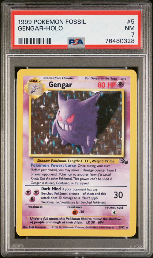 PSA 7 GENGAR-HOLO PSA 7 GENGAR-HOLO