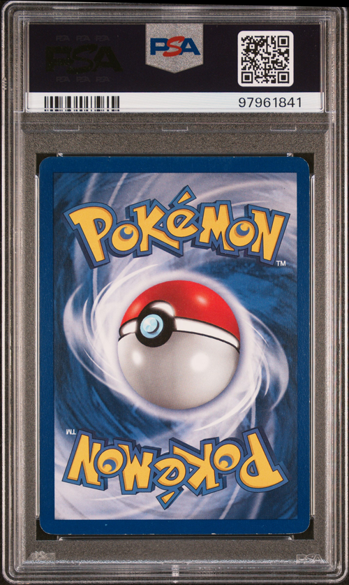 PSA Card Back