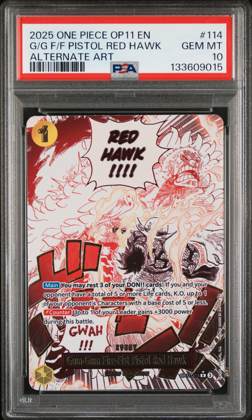 PSA Card Front