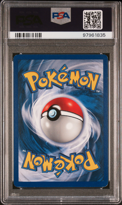 PSA Card Back