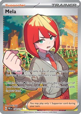 Mela (140/131) - SV Prismatic Evolutions Holofoil