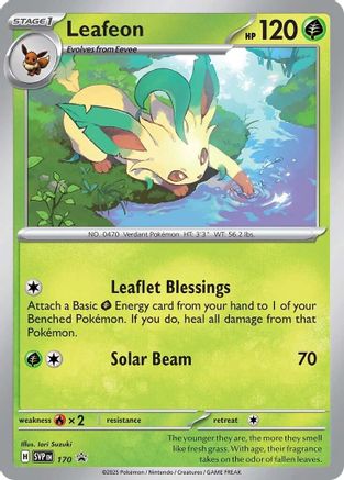 Leafeon (170) - SV Scarlet & Violet Promo Cards Holofoil