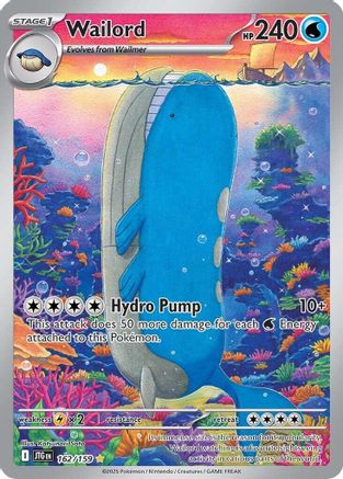 Wailord (162/159) - SV09 Journey Together Holofoil
